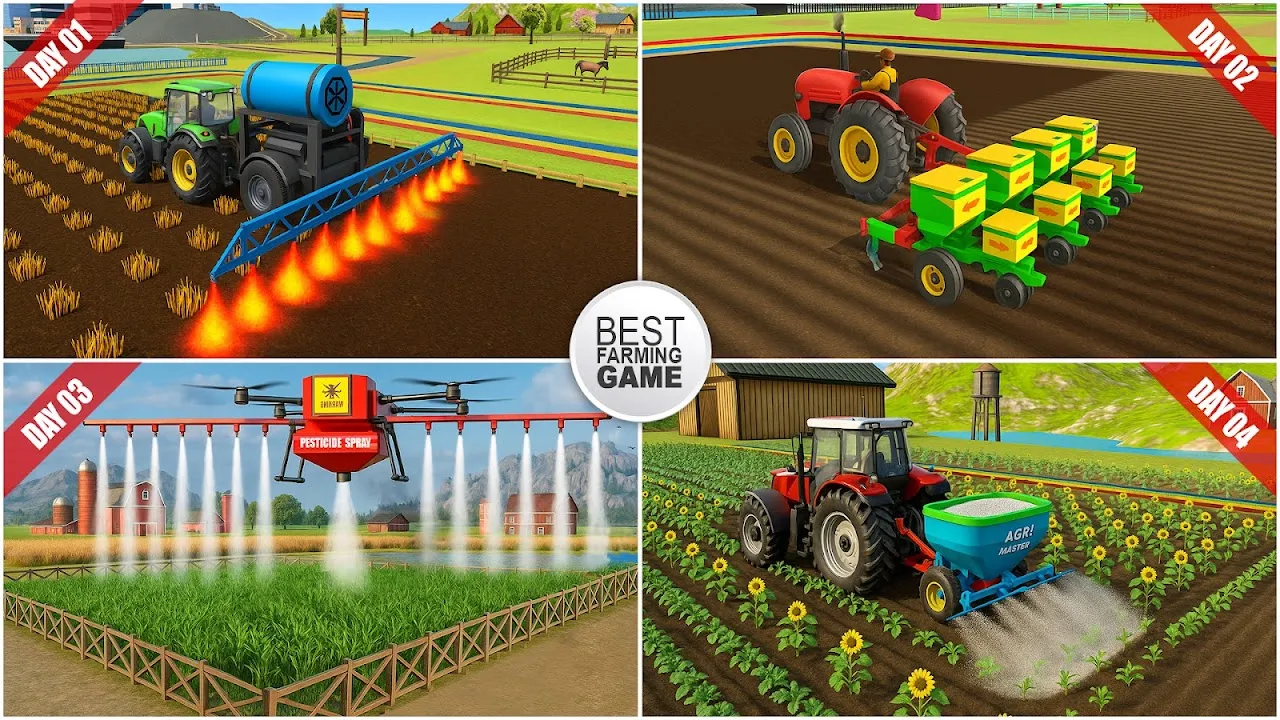 Real Tractor Driving Games Real Tractor Driving Games