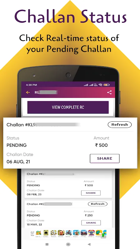 RTO Vehicle Information App RTO Vehicle Information App