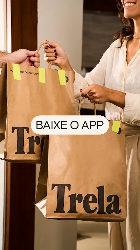 Mercado saudável - Trela Mercado saudável - Trela