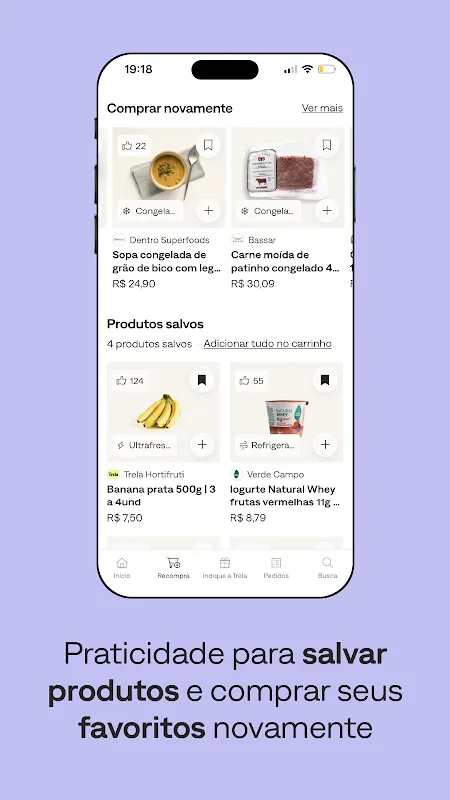 Mercado saudável - Trela Mercado saudável - Trela