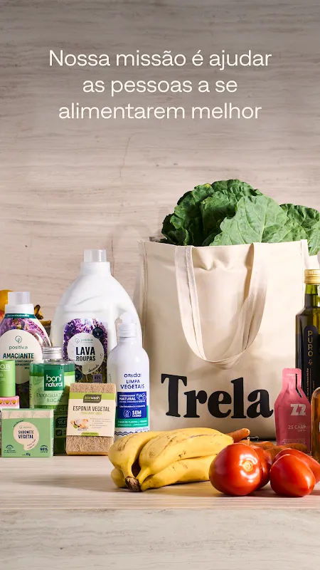 Mercado saudável - Trela Mercado saudável - Trela