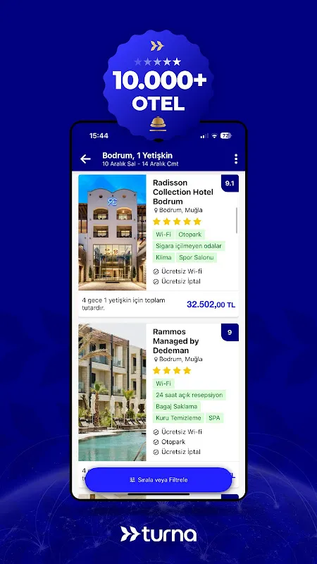 Turna - Uçak Otel Otobüs Araç Turna - Uçak Otel Otobüs Araç