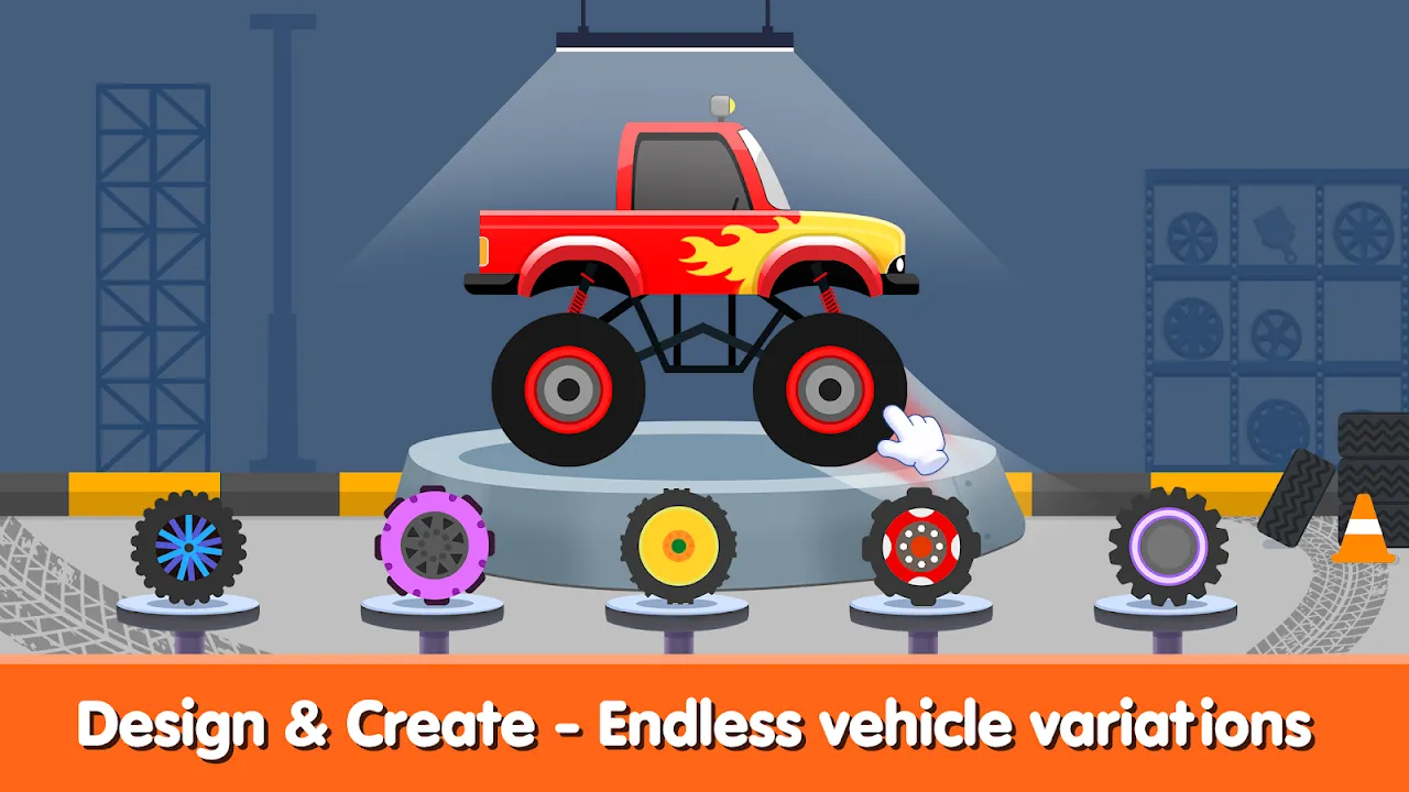Kids Monster Truck Games 2+ Kids Monster Truck Games 2+