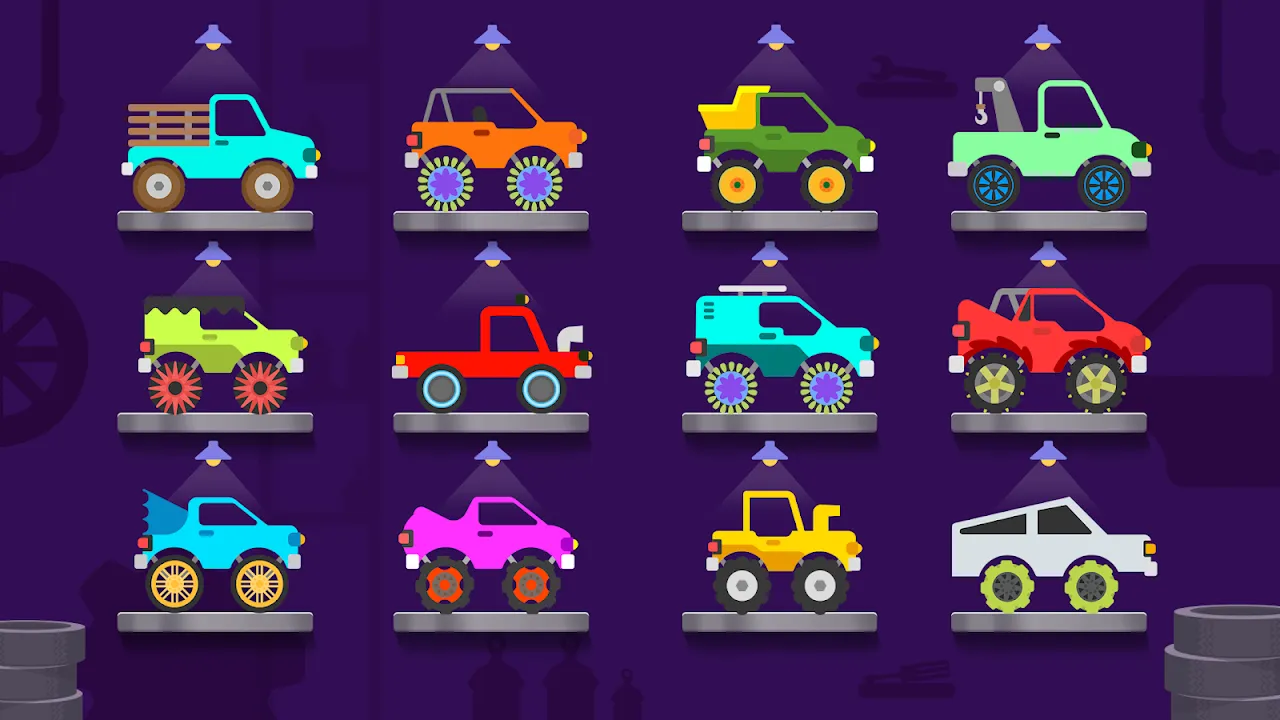 Kids Monster Truck Games 2+ Kids Monster Truck Games 2+