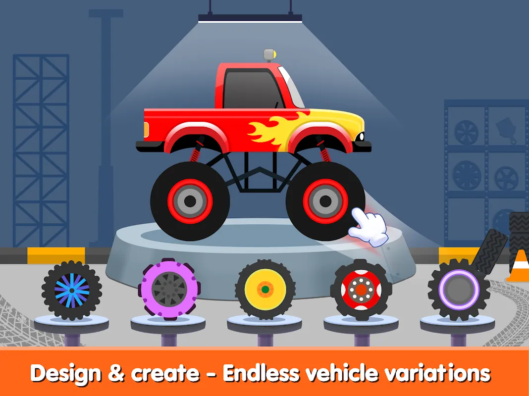 Kids Monster Truck Games 2+ Kids Monster Truck Games 2+