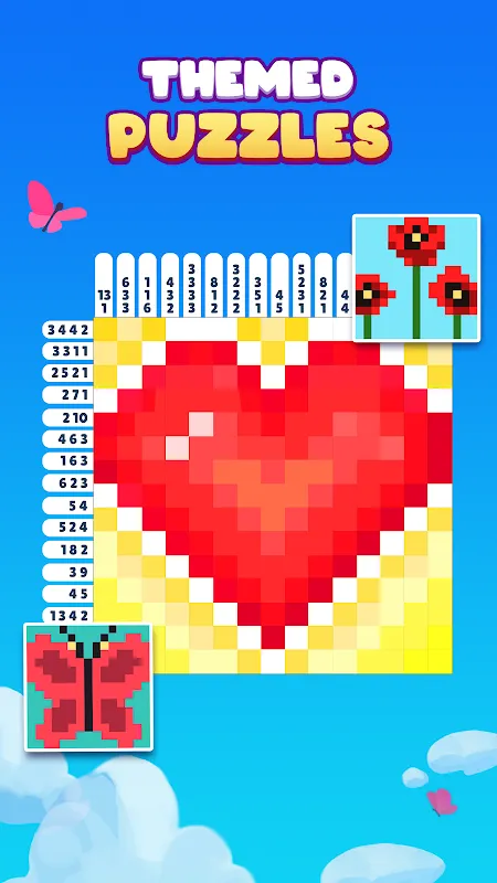 Nonogram Crossing Logic Puzzle Nonogram Crossing Logic Puzzle