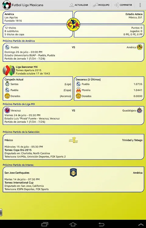 SoccerLair Mexican Leagues SoccerLair Mexican Leagues