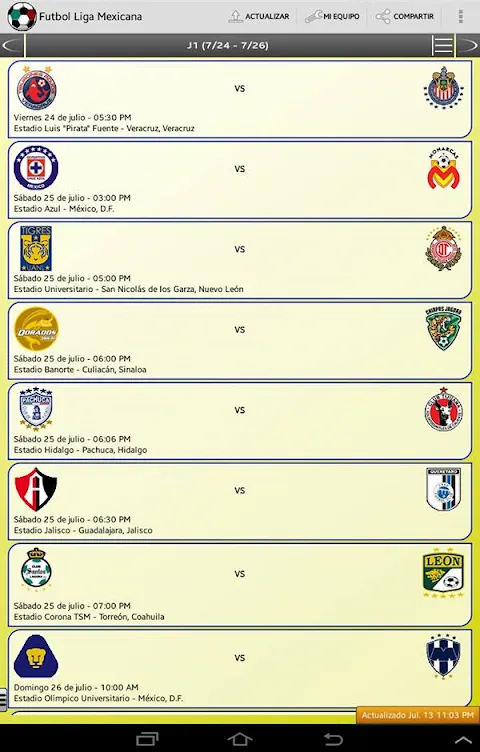 SoccerLair Mexican Leagues SoccerLair Mexican Leagues