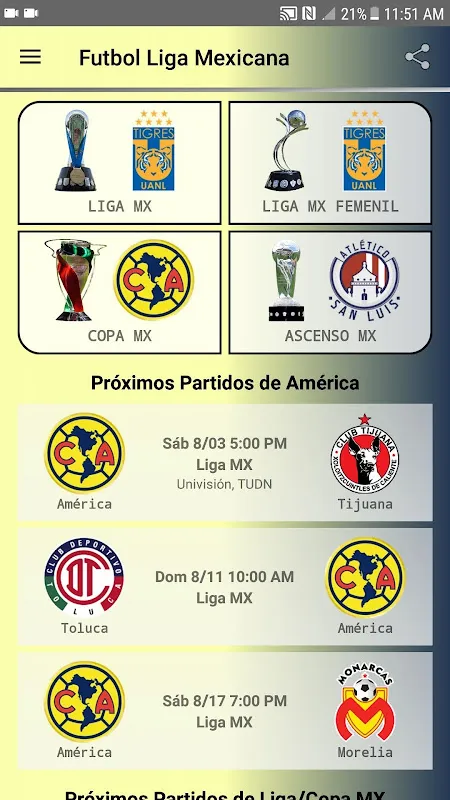 SoccerLair Mexican Leagues SoccerLair Mexican Leagues