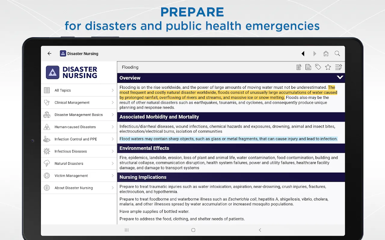 Disaster Nursing Disaster Nursing