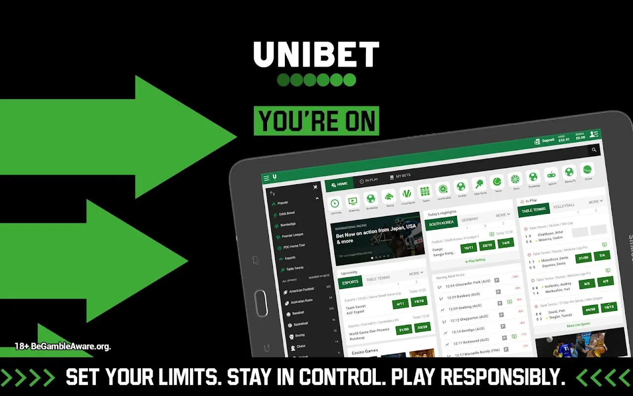 Unibet - Sports Betting & Odds Unibet - Sports Betting & Odds