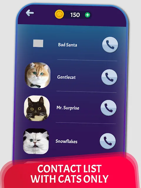Cat Fake Video Calls and Chat Cat Fake Video Calls and Chat