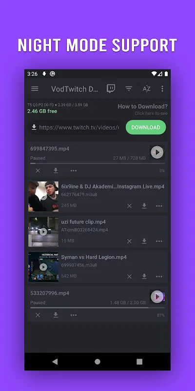 Video Downloader for Twitch Video Downloader for Twitch