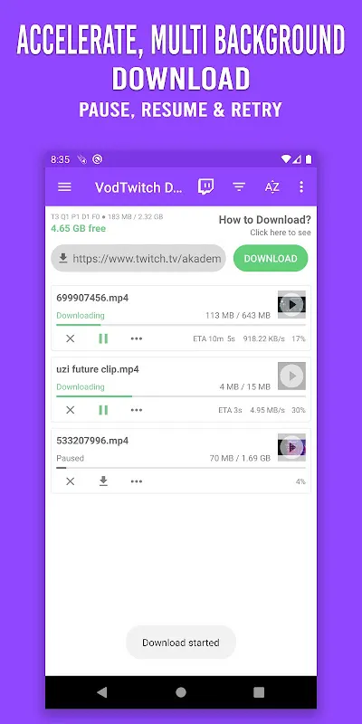 Video Downloader for Twitch Video Downloader for Twitch