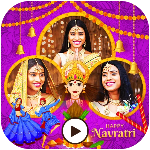 Navratri Video Maker 2025