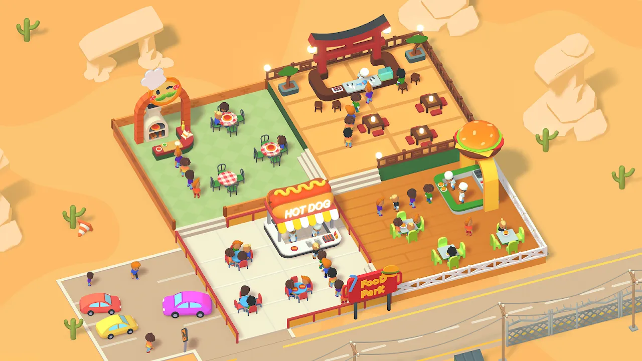 Idle Food Park Tycoon Idle Food Park Tycoon