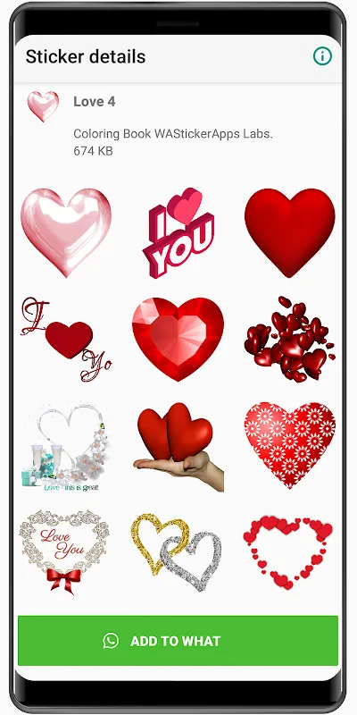 WASticker Lovely Amor Stickers WASticker Lovely Amor Stickers