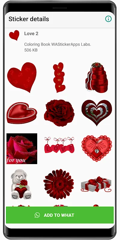 WASticker Lovely Amor Stickers WASticker Lovely Amor Stickers