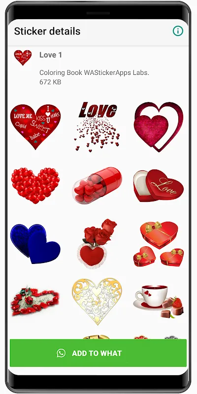 WASticker Lovely Amor Stickers WASticker Lovely Amor Stickers