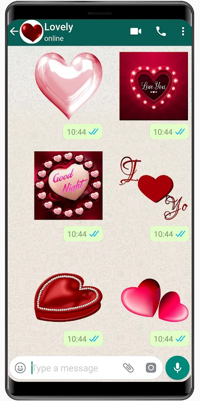 WASticker Lovely Amor Stickers WASticker Lovely Amor Stickers