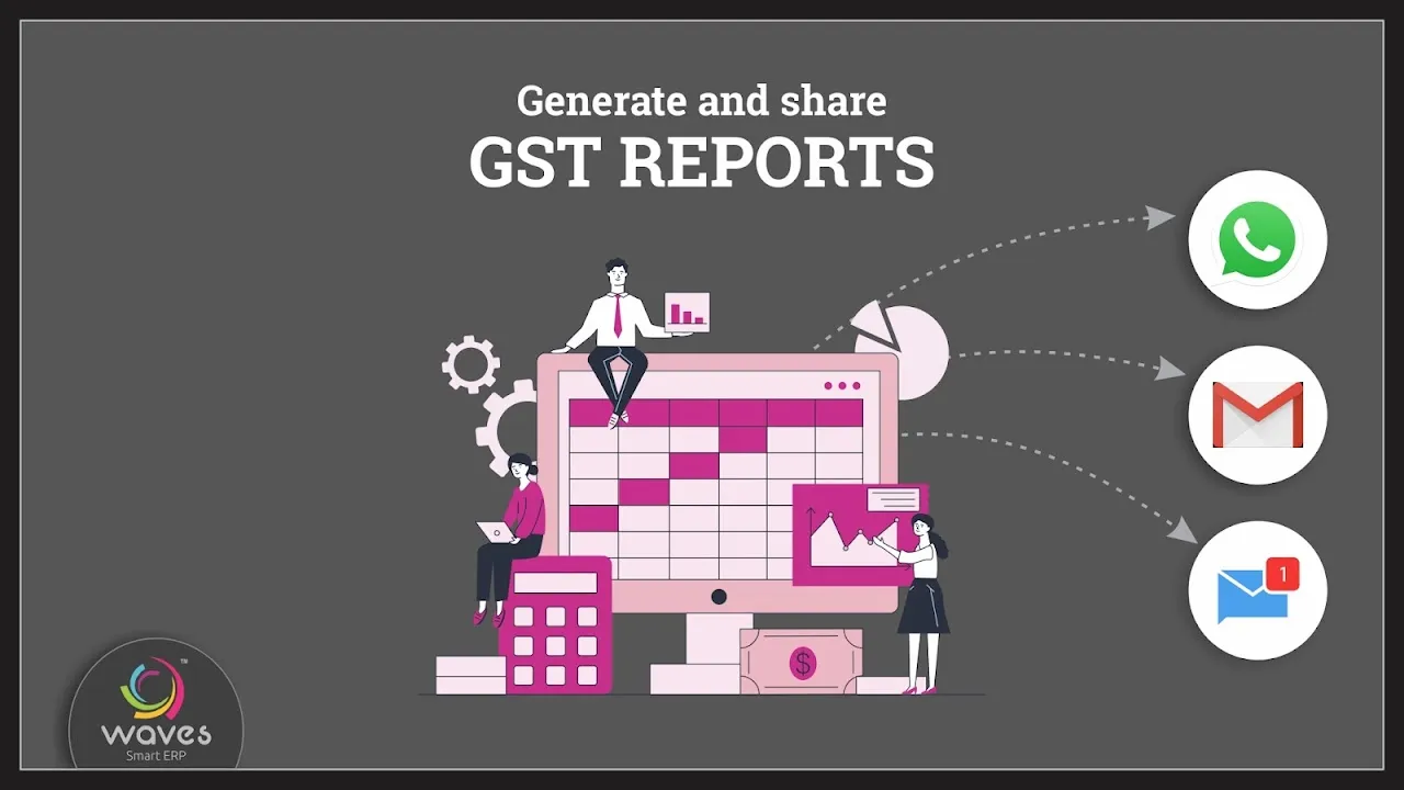 Waves ERP GST Billing app Waves ERP GST Billing app