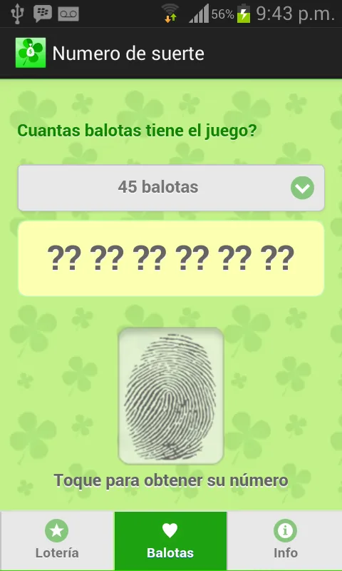 Numero de suerte Numero de suerte