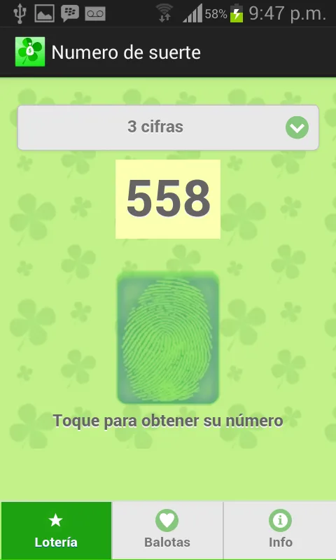 Numero de suerte Numero de suerte