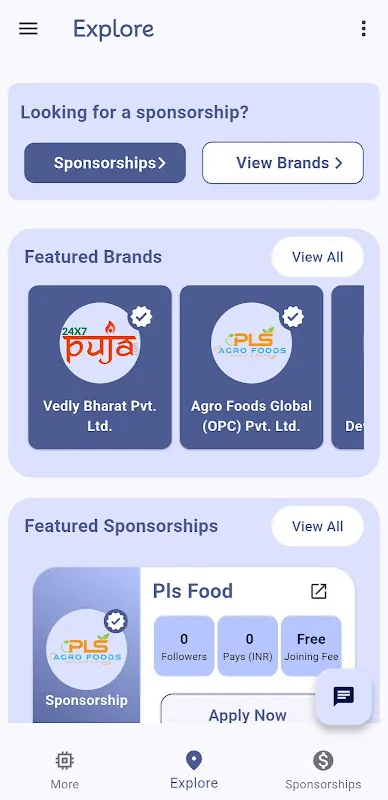 Sponso - Creator Sponsorships Sponso - Creator Sponsorships