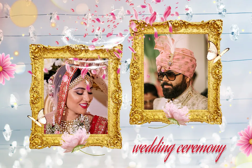 Wedding Photo Frames - Dual Wedding Photo Frames - Dual