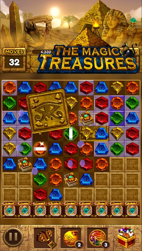 The magic treasures The magic treasures