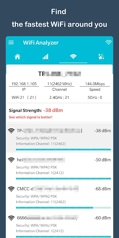 WiFi Analyzer - WiFi Test WiFi Analyzer - WiFi Test