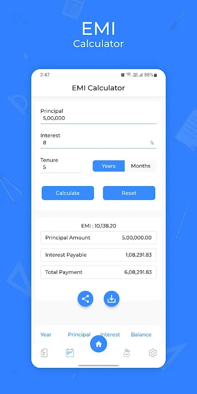 EMI Calculator - GST, SIP, Age EMI Calculator - GST, SIP, Age