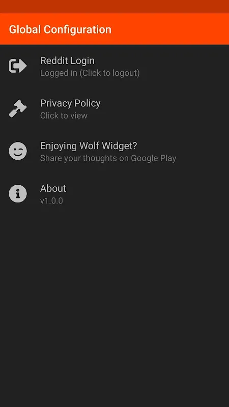 Wolf Widget for Reddit Wolf Widget for Reddit
