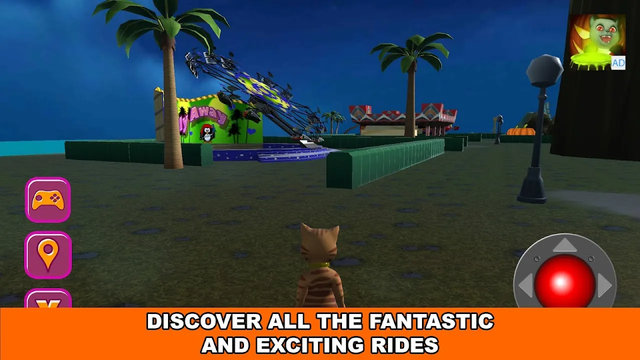 Halloween Cat Theme Park 3D Halloween Cat Theme Park 3D