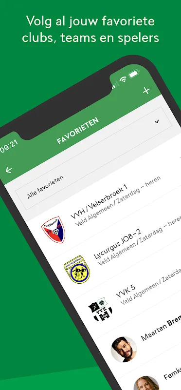 Voetbal.nl - De officiële app Voetbal.nl - De officiële app