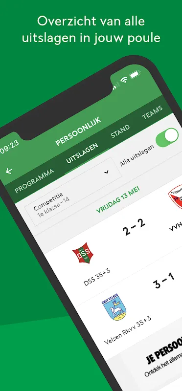 Voetbal.nl - De officiële app Voetbal.nl - De officiële app