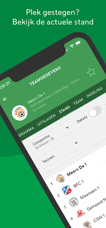 Voetbal.nl - De officiële app Voetbal.nl - De officiële app