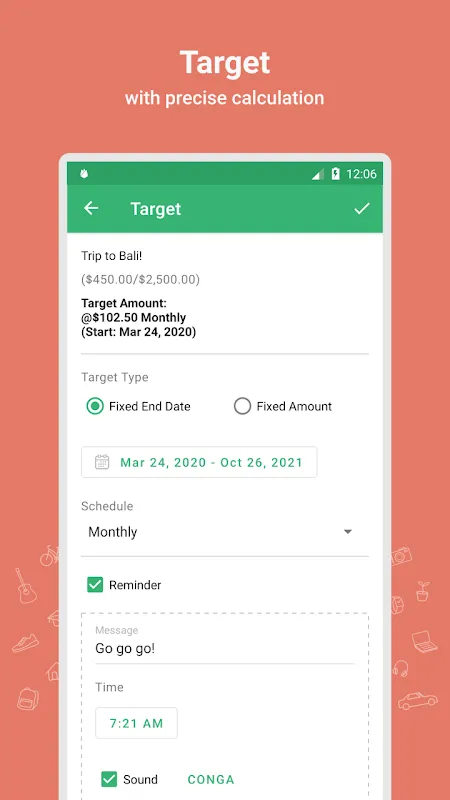 Thriv - Savings Goal Tracker Thriv - Savings Goal Tracker