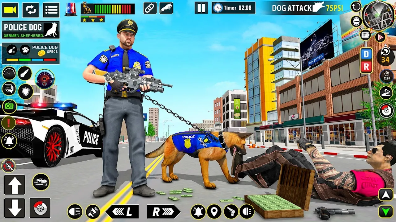 Police Dog Subway Crime Shoot Police Dog Subway Crime Shoot