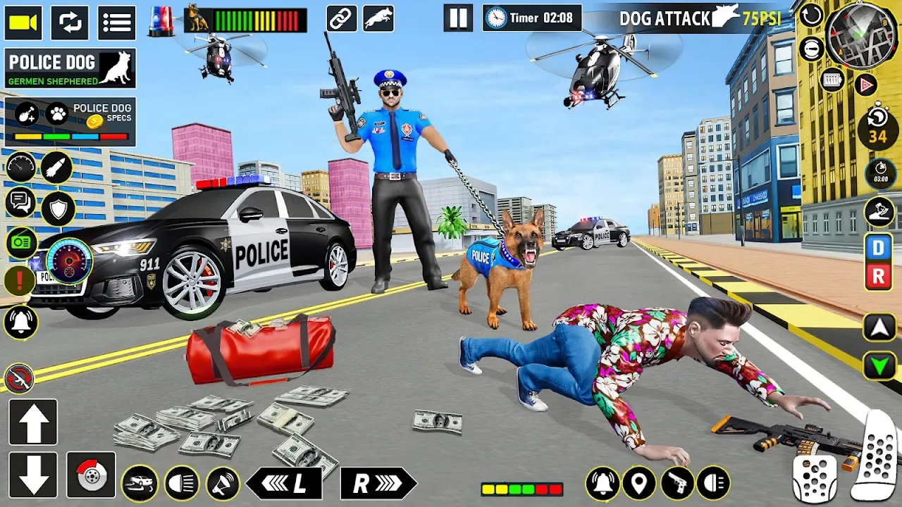 Police Dog Subway Crime Shoot Police Dog Subway Crime Shoot