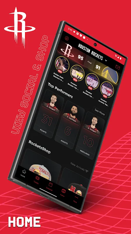 Rockets App: My Digital Courtside