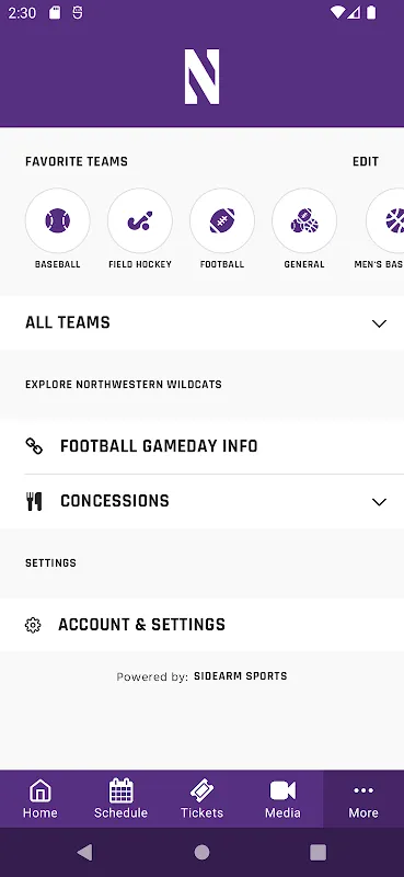 Wildcats App Saved My Thanksgiving