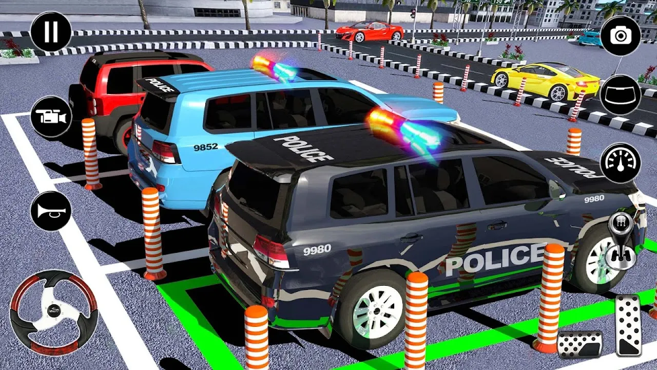 Police Prado Parking Car Games Police Prado Parking Car Games