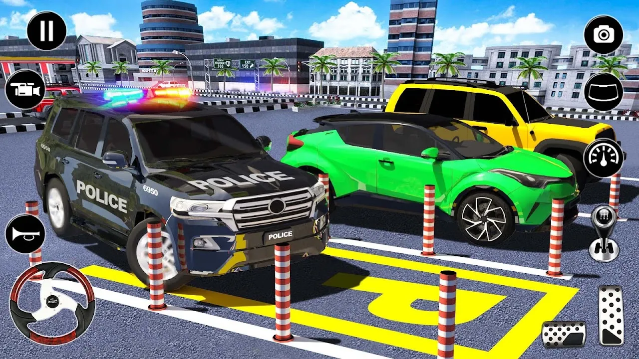 Police Prado Parking Car Games Police Prado Parking Car Games