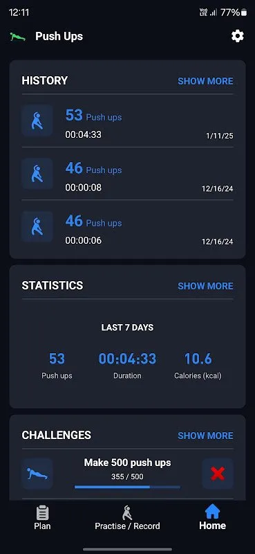 Zeopoxa Push Ups Workout Zeopoxa Push Ups Workout