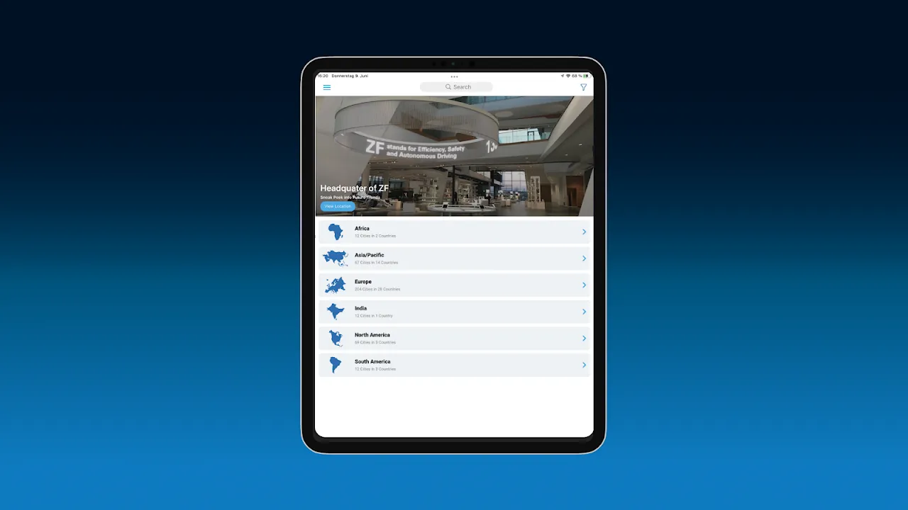 ZF Locations ZF Locations