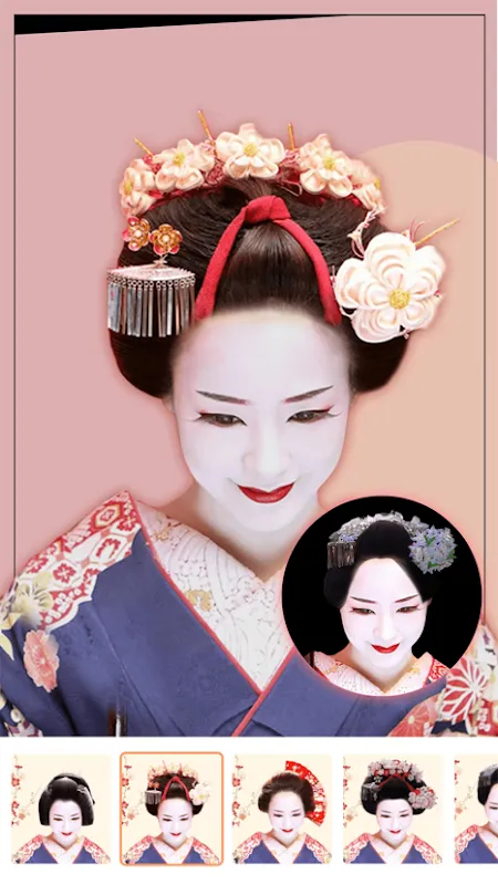 Hair try-on - hair styling Hair try-on - hair styling