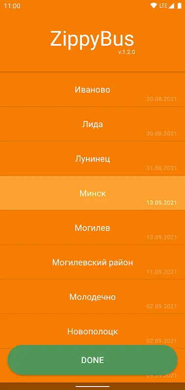 Transport schedule - ZippyBus Transport schedule - ZippyBus