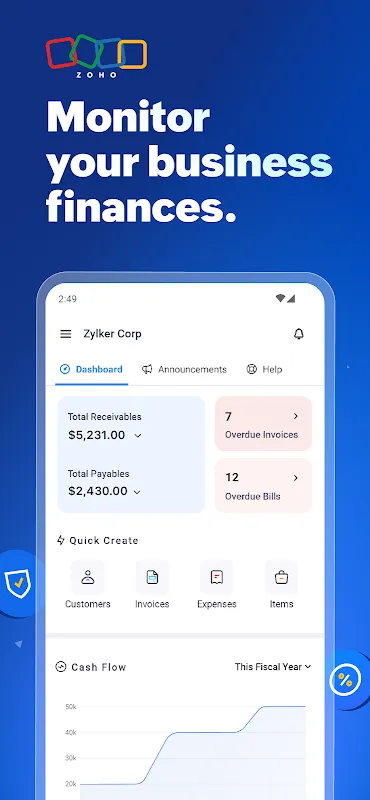 Zoho Books: My Financial Lifeline