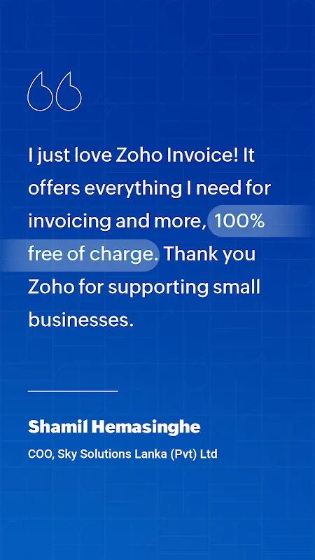 Zoho Invoice - Invoicing App Zoho Invoice - Invoicing App
